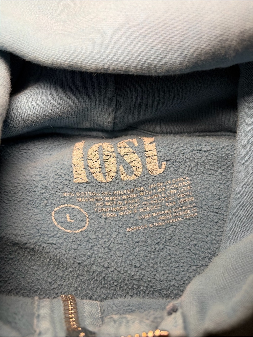 Lost Americana World Tour MGK Graphic Zip Up Hoodie - Picture 3 of 5